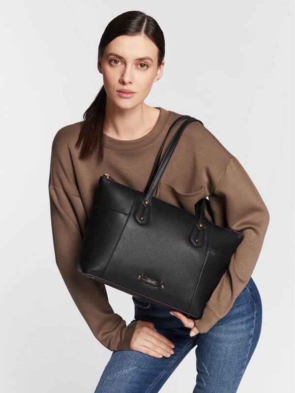 Liu Jo Liu Jo Дамска чанта Ecs L Tote AA3154 E0087 Черен