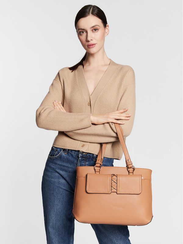 Liu Jo Liu Jo Дамска чанта Ecs L Tote AA3200 E0059 Кафяв