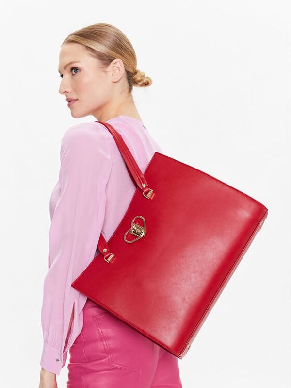 Liu Jo Liu Jo Дамска чанта Ecs L Tote AA3250 E0060 Червен