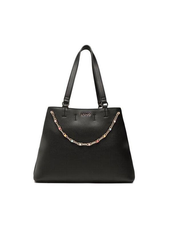 Liu Jo Liu Jo Дамска чанта Ecs M Satchel AA3038 E0503 Черен