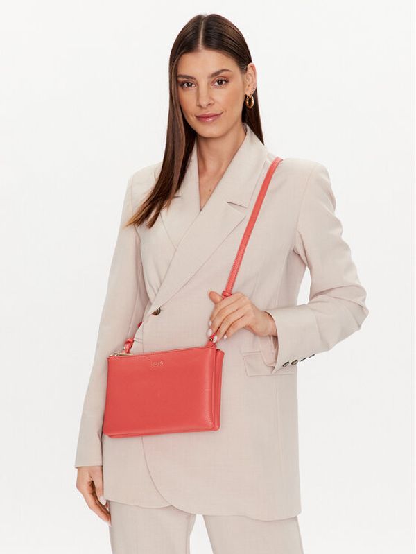 Liu Jo Liu Jo Дамска чанта Ecs S Double Cros AA3260 E0086 Розов