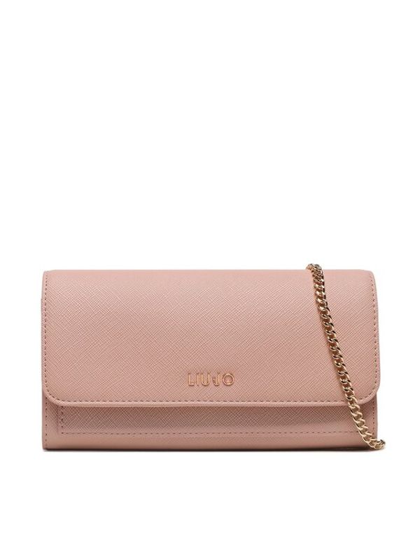 Liu Jo Liu Jo Дамска чанта Ecs Xl Bifold W/C AF3348 E0087 Розов