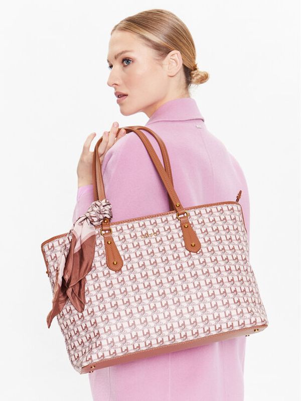 Liu Jo Liu Jo Дамска чанта L Tote AA3327 E0538 Розов