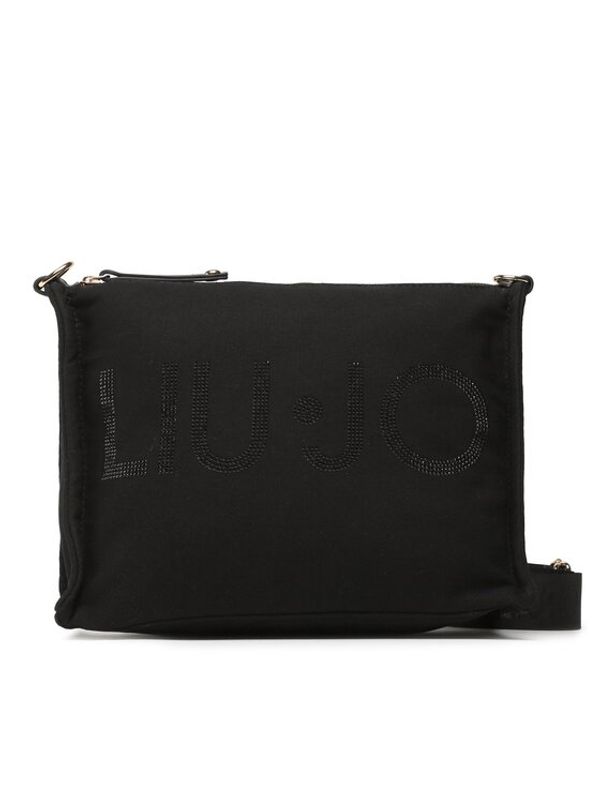 Liu Jo Liu Jo Дамска чанта M C/Body Canvas Log 2A3114 T0300 Черен