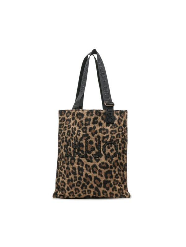 Liu Jo Liu Jo Дамска чанта M Shopping 2F3100 T0300 Кафяв