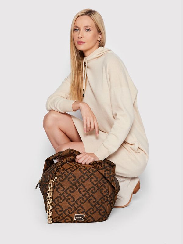 Liu Jo Liu Jo Дамска чанта M Shopping AF2122 T6438 Кафяв