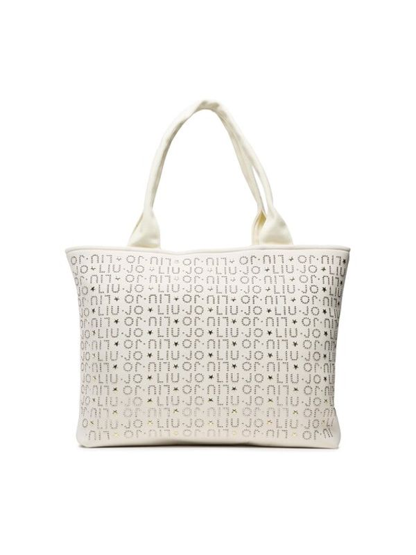 Liu Jo Liu Jo Дамска чанта Shopping Con Borchi VA3163 T7773 Бял