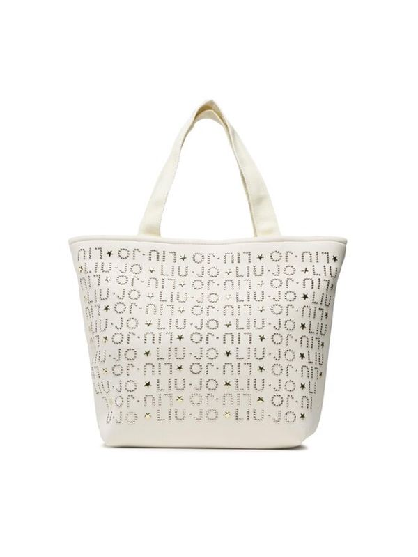 Liu Jo Liu Jo Дамска чанта Tote M Canvas VA3164 T7773 Екрю