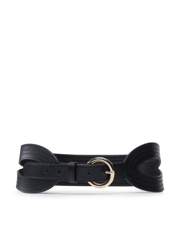 Liu Jo Liu Jo Дамски колан Bustino 8 Cm AA3340 P0102 Черен