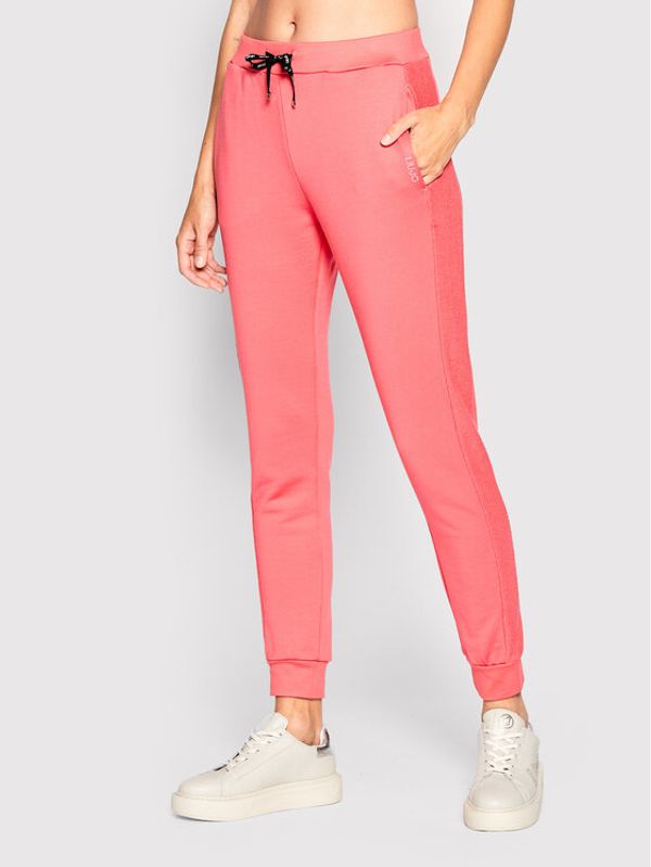 Liu Jo Liu Jo Долнище анцуг TF2014 F0778 Розов Regular Fit