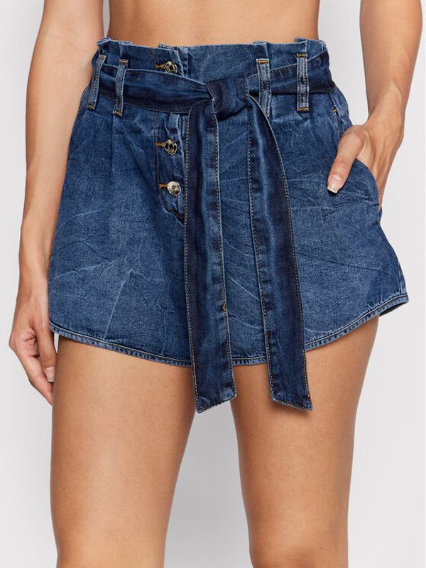 Liu Jo Liu Jo Дънкови шорти UA2127 D4696 Тъмносин Regular Fit