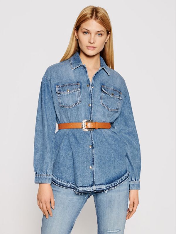 Liu Jo Liu Jo Дънково яке UA1176 D4617 Тъмносин Regular Fit