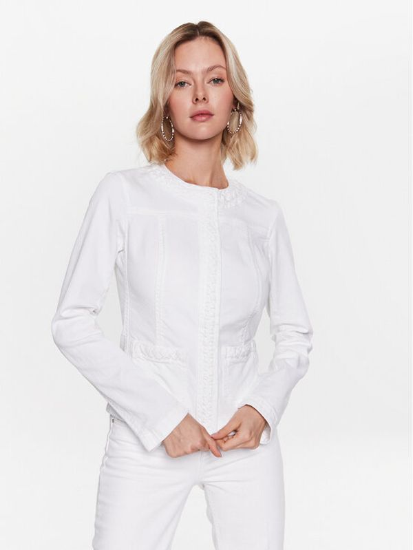 Liu Jo Liu Jo Дънково яке UA3213 D4448 Бял Regular Fit
