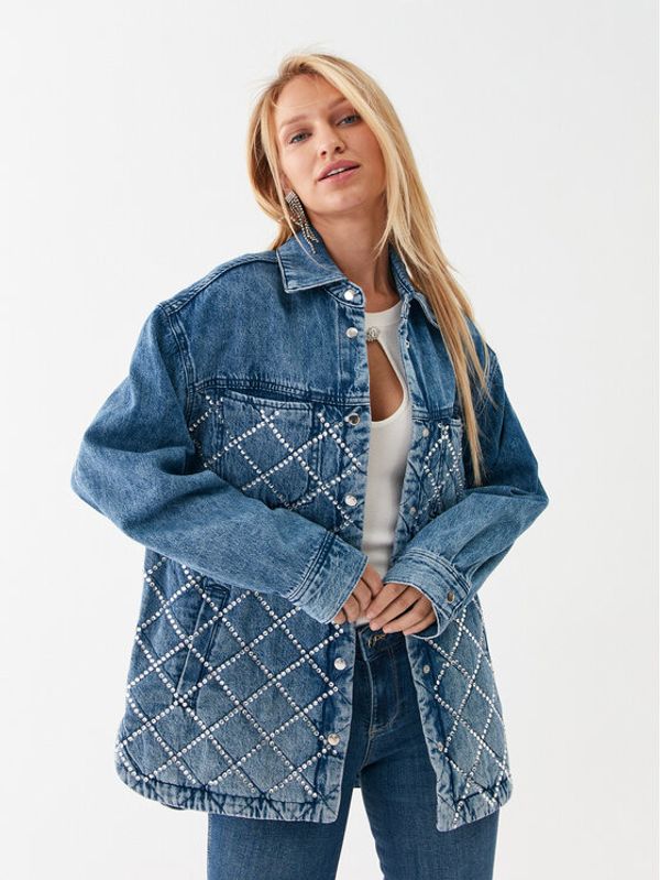 Liu Jo Liu Jo Дънково яке UF3087 D4804 Син Relaxed Fit