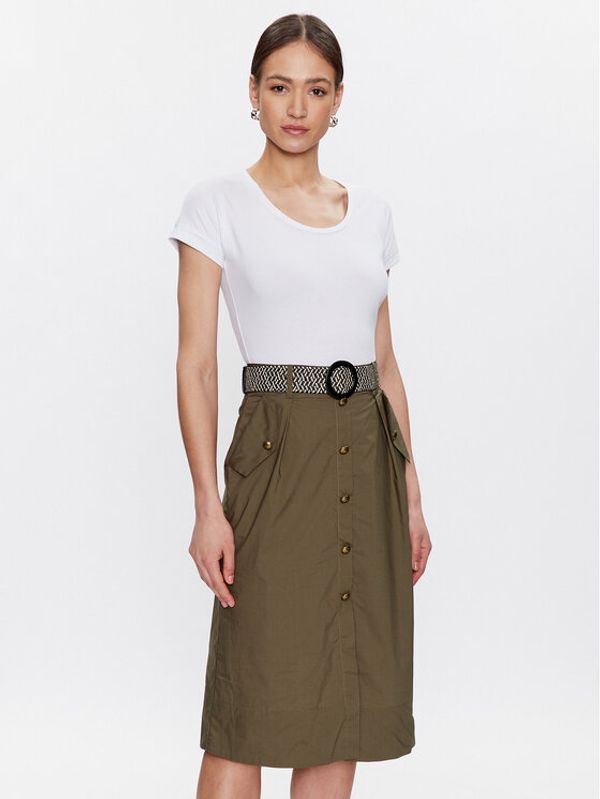 Liu Jo Liu Jo Ежедневна рокля Abito WA3046 J7821 Бял Regular Fit