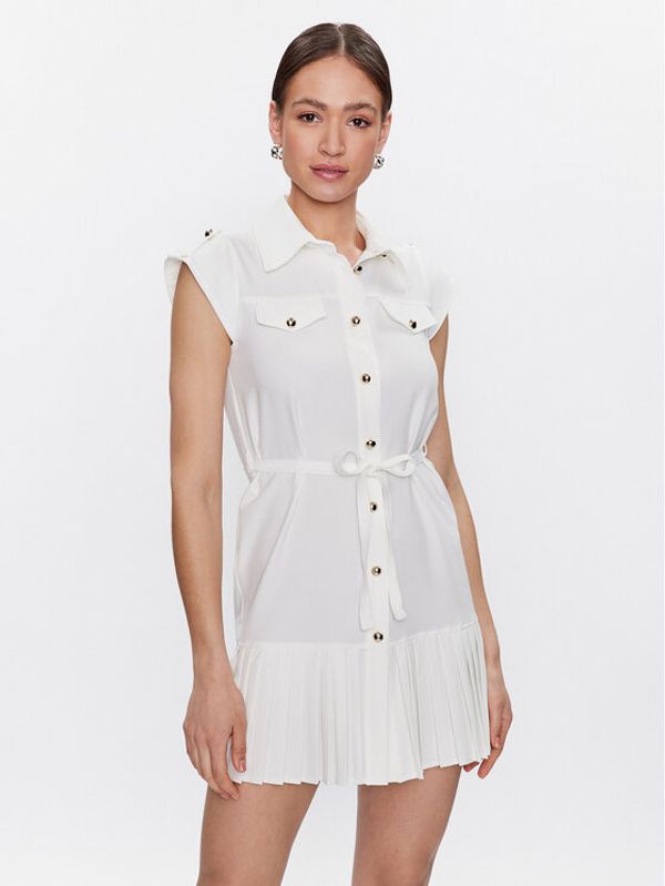 Liu Jo Liu Jo Ежедневна рокля Arbito Camicia WA3206 T3324 Екрю Regular Fit