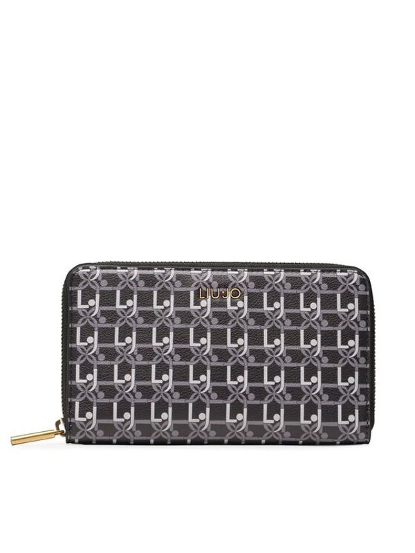 Liu Jo Liu Jo Голям дамски портфейл Xl Zip Around AA3331 E0538 Виолетов