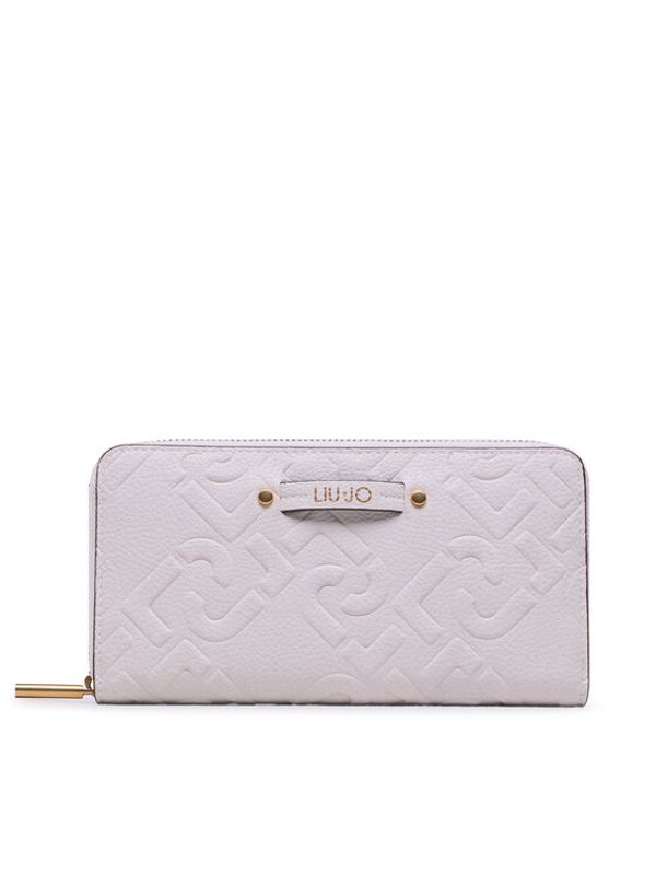 Liu Jo Liu Jo Голям дамски портфейл Xl Zip Around AA3347 E0086 Бежов