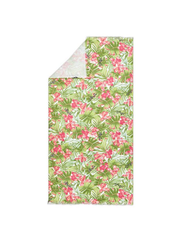 Liu Jo Liu Jo Хавлиена кърпа Telo Stampato VA3175 T0300 Зелен