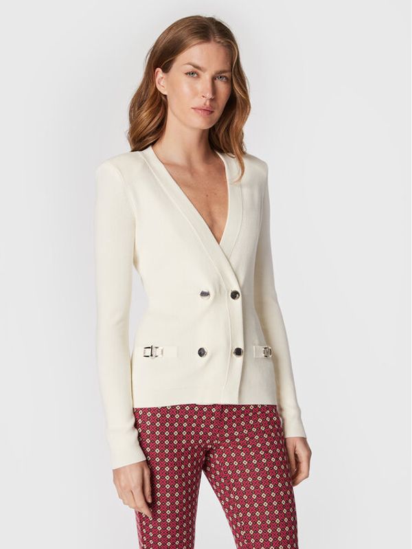 Liu Jo Liu Jo Кардиган CF2184 MS99E Екрю Slim Fit