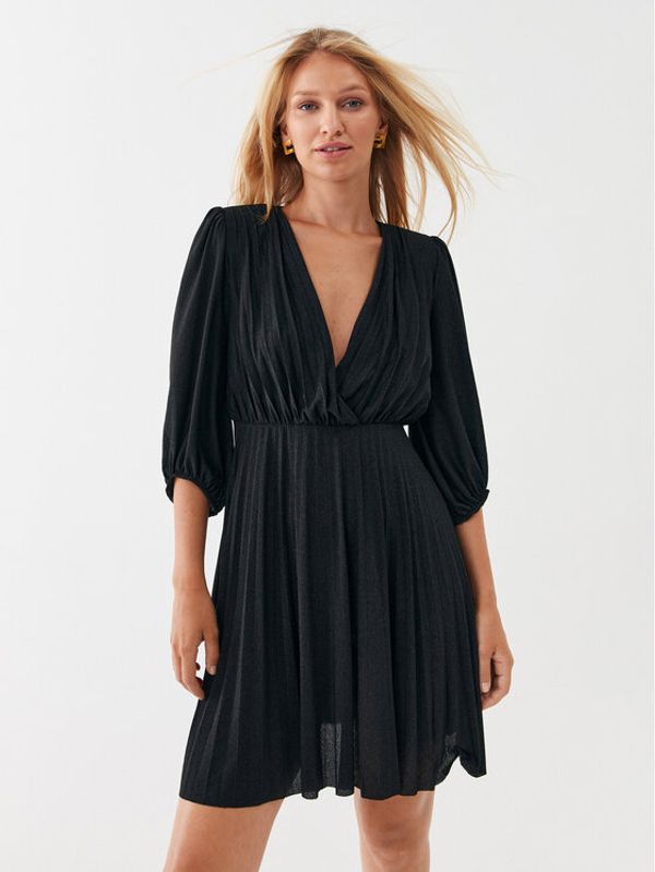 Liu Jo Liu Jo Коктейлна рокля CF3224 J1923 Черен Regular Fit