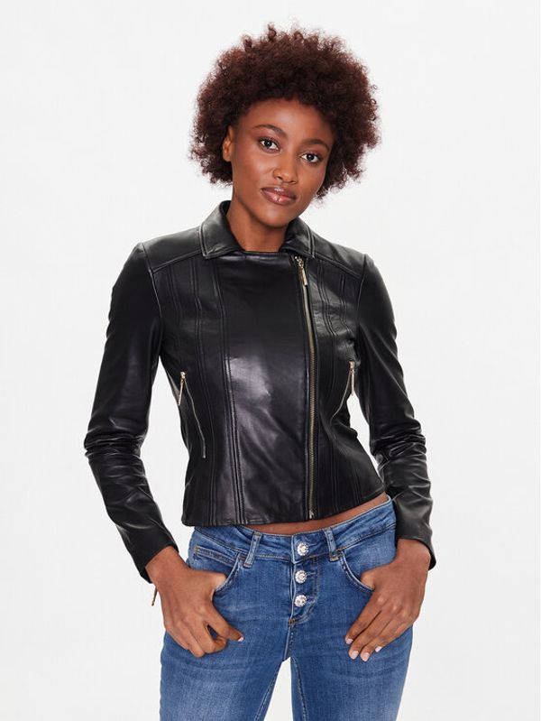 Liu Jo Liu Jo Кожено яке CA3246 P0336 Черен Regular Fit