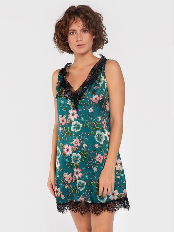 Liu Jo Liu Jo Лятна рокля 5F2019 T4683 Зелен Regular Fit