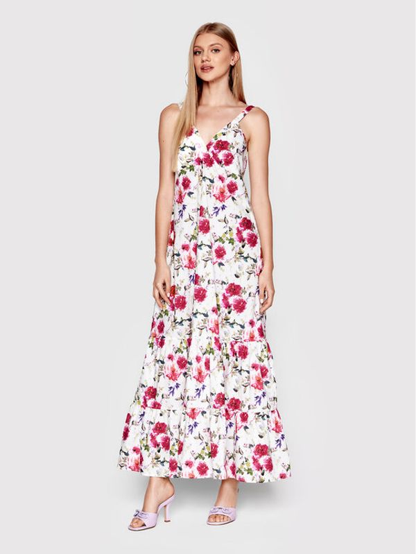 Liu Jo Liu Jo Лятна рокля WA2143 T4883 Бял Regular Fit