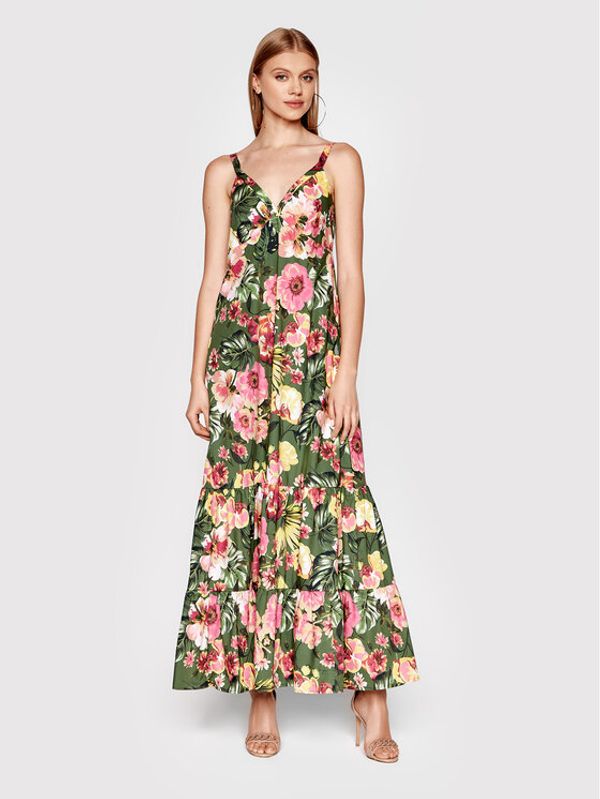 Liu Jo Liu Jo Лятна рокля WA2143 T4883 Зелен Regular Fit