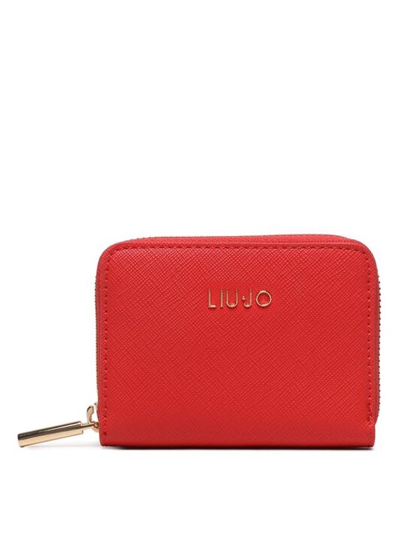 Liu Jo Liu Jo Малък дамски портфейл Ecs S Zip Around AF3383 E0087 Червен