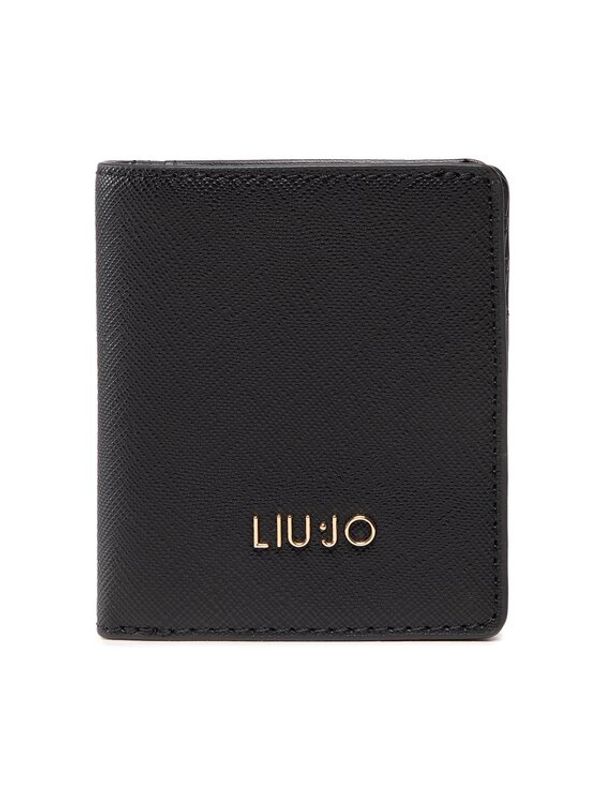 Liu Jo Liu Jo Малък дамски портфейл Ecs Xs Bifold NF2216 E0087 Черен