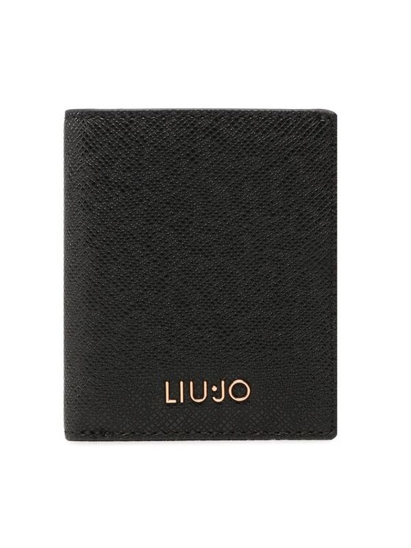 Liu Jo Liu Jo Малък дамски портфейл Xs Bifold AXX017 E0087 Черен