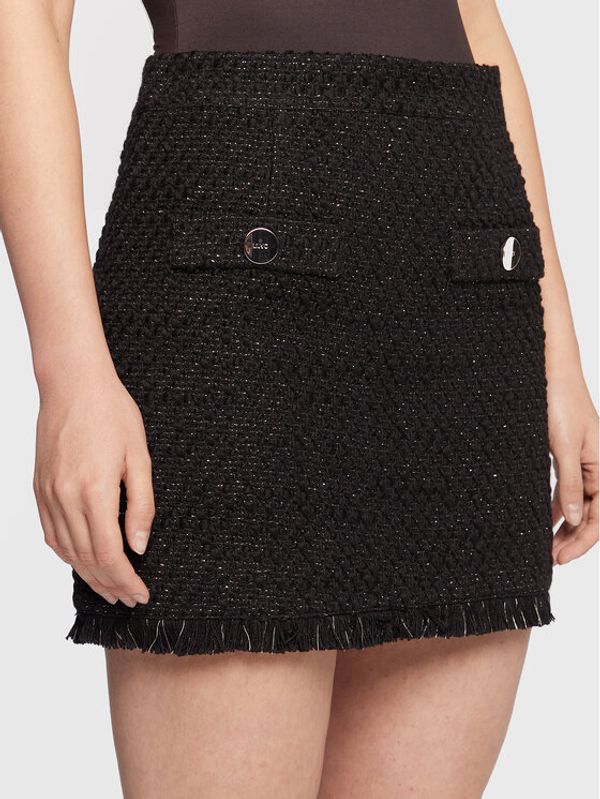 Liu Jo Liu Jo Мини пола CF2220 T2491 Черен Regular Fit