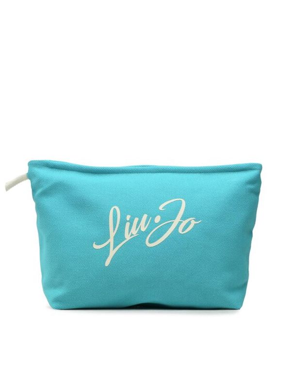 Liu Jo Liu Jo Несесер Beauty M Canvas Log VA3166 T0300 Син
