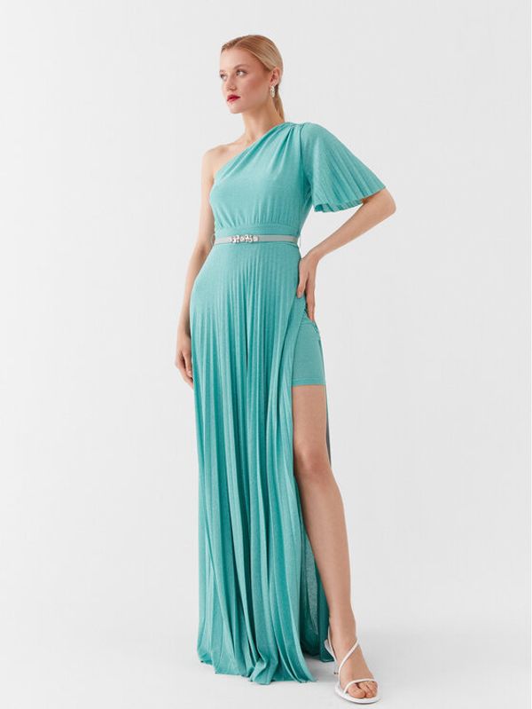 Liu Jo Liu Jo Официална рокля CA3280 J1894 Зелен Regular Fit