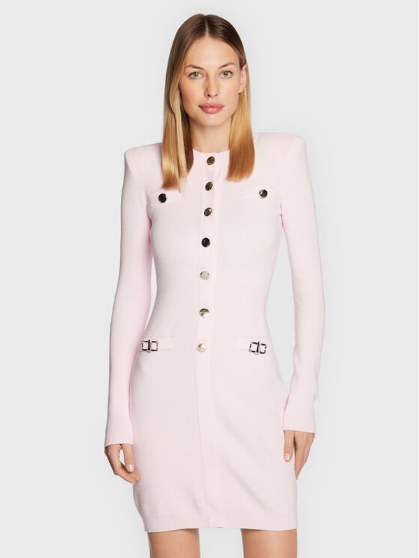 Liu Jo Liu Jo Плетена рокля CF2185 MS99E Розов Slim Fit