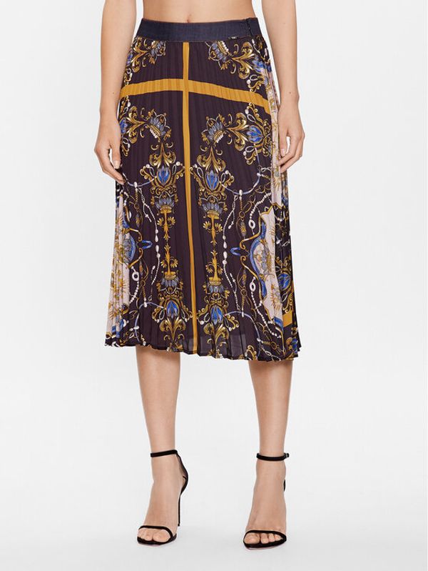 Liu Jo Liu Jo Плисирана пола UF3162 D3092 Цветен Regular Fit