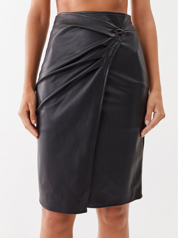 Liu Jo Liu Jo Пола от имитация на кожа CF3145 E0624 Черен Slim Fit