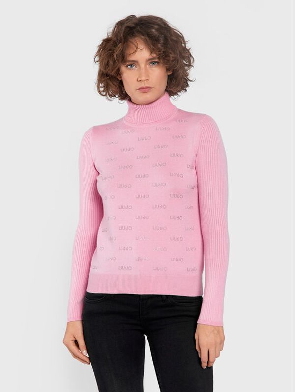 Liu Jo Liu Jo Поло TF2107 MA63M Розов Regular Fit