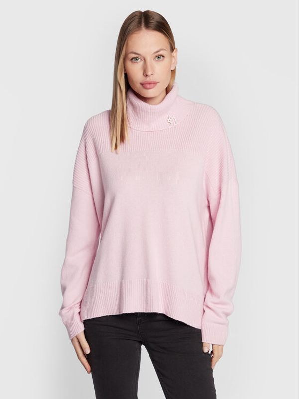 Liu Jo Liu Jo Поло WF2265 MA72L Розов Regular Fit