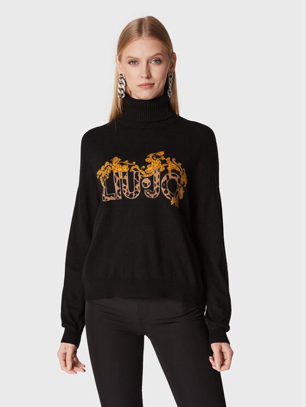 Liu Jo Liu Jo Поло WF2450 MS14G Черен Regular Fit