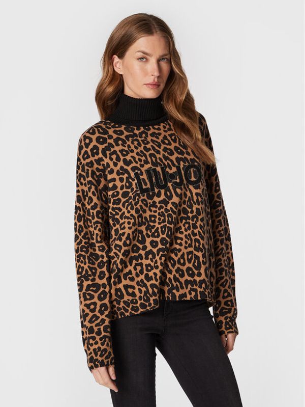 Liu Jo Liu Jo Поло WF2450 MS14G Кафяв Regular Fit