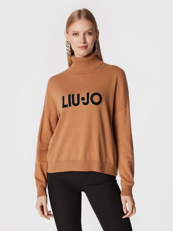 Liu Jo Liu Jo Поло WF2450 MS14G Кафяв Regular Fit