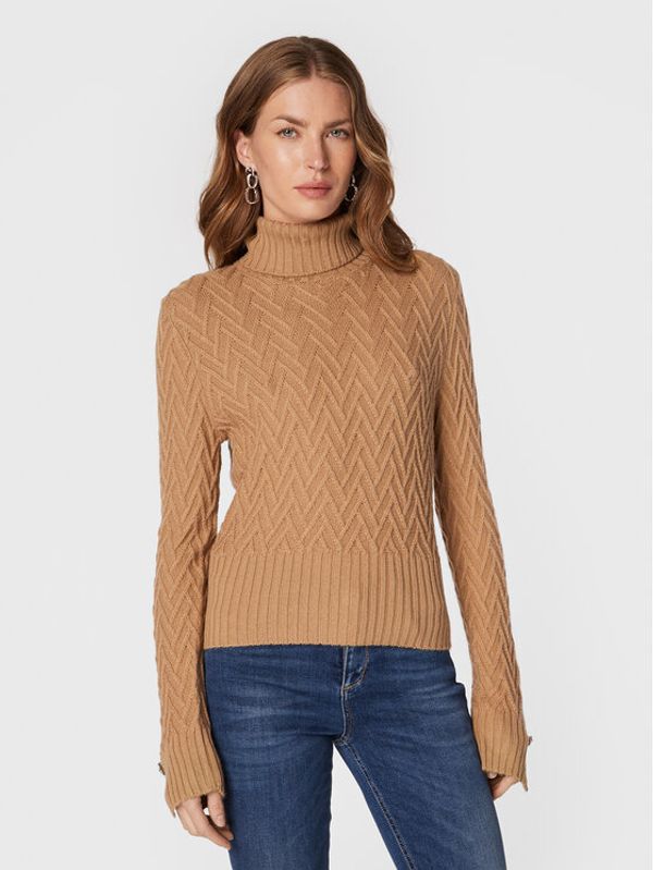 Liu Jo Liu Jo Поло WF2461 MA95M Кафяв Regular Fit