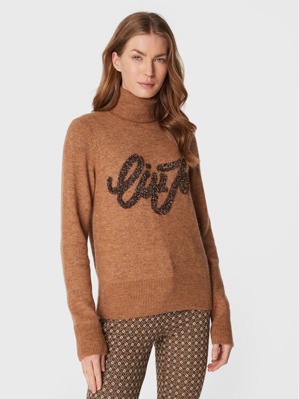 Liu Jo Liu Jo Поло WF2471 MA72M Кафяв Regular Fit