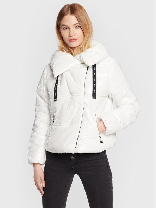 Liu Jo Liu Jo Пухено яке TF2170 T3149 Бял Regular Fit