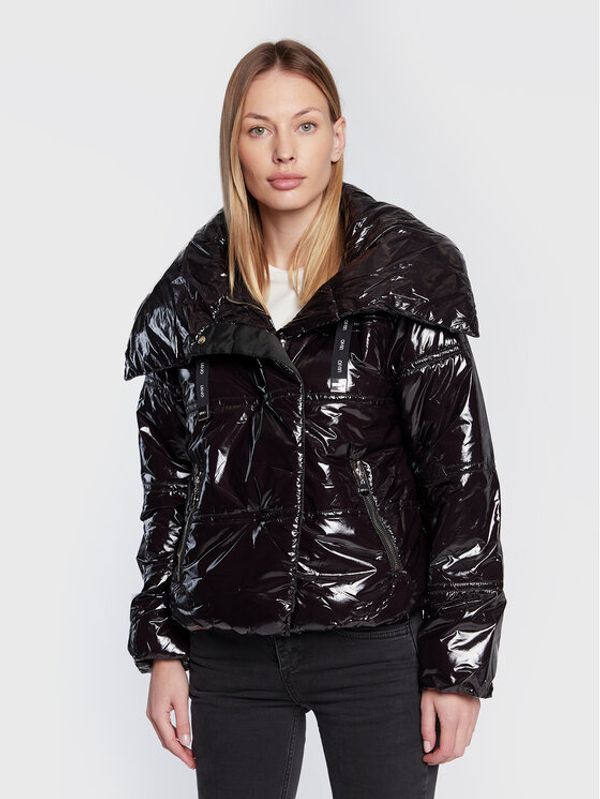Liu Jo Liu Jo Пухено яке TF2170 T3149 Черен Regular Fit