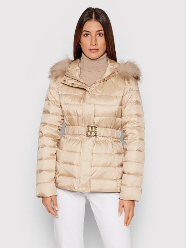 Liu Jo Liu Jo Пухено яке WF1076 T4573 Бежов Regular Fit