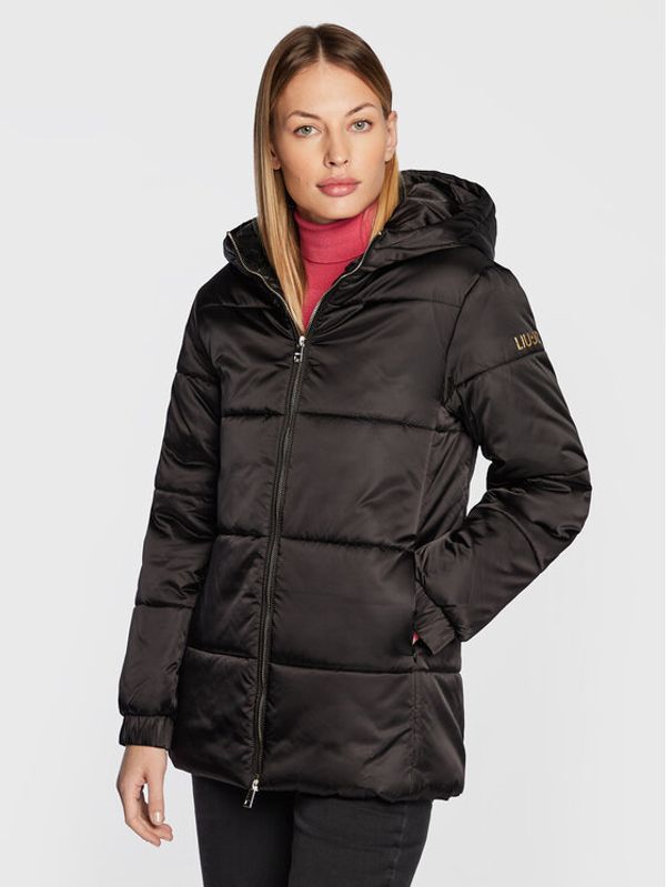 Liu Jo Liu Jo Пухено яке WF2092 T3176 Черен Regular Fit