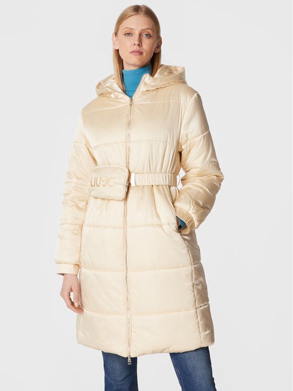 Liu Jo Liu Jo Пухено яке WF2093 T3176 Екрю Regular Fit